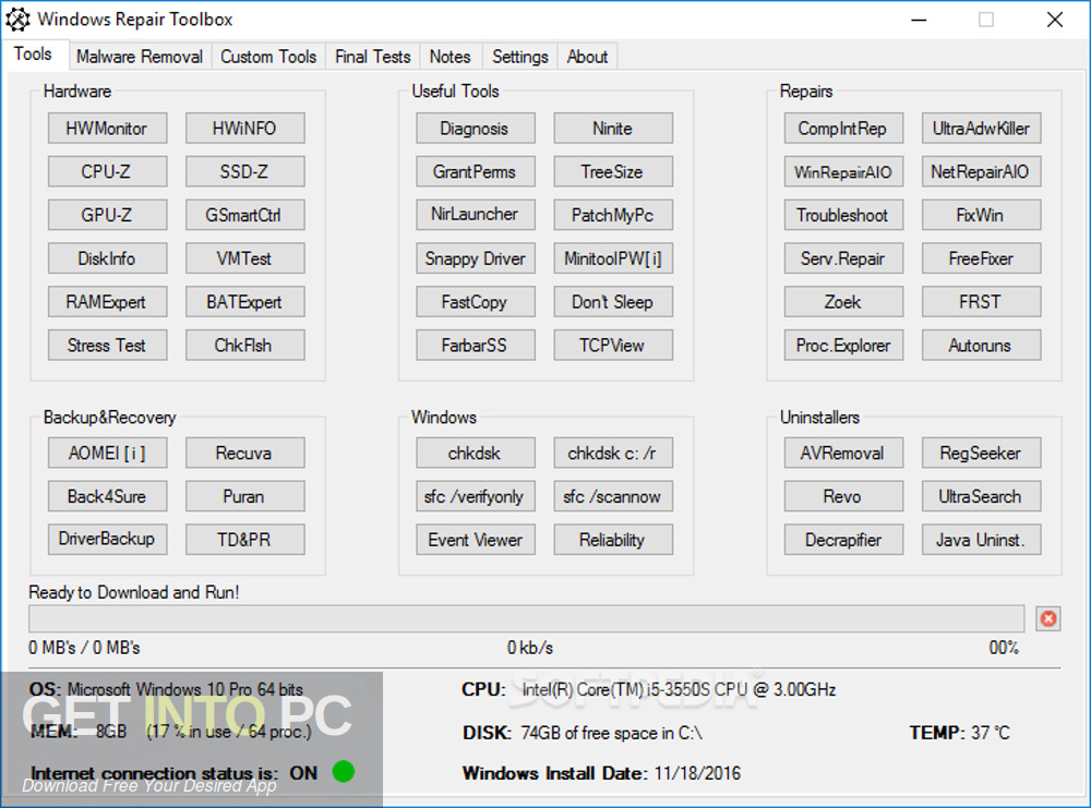 thinkvantage toolbox windows 7 64 bit